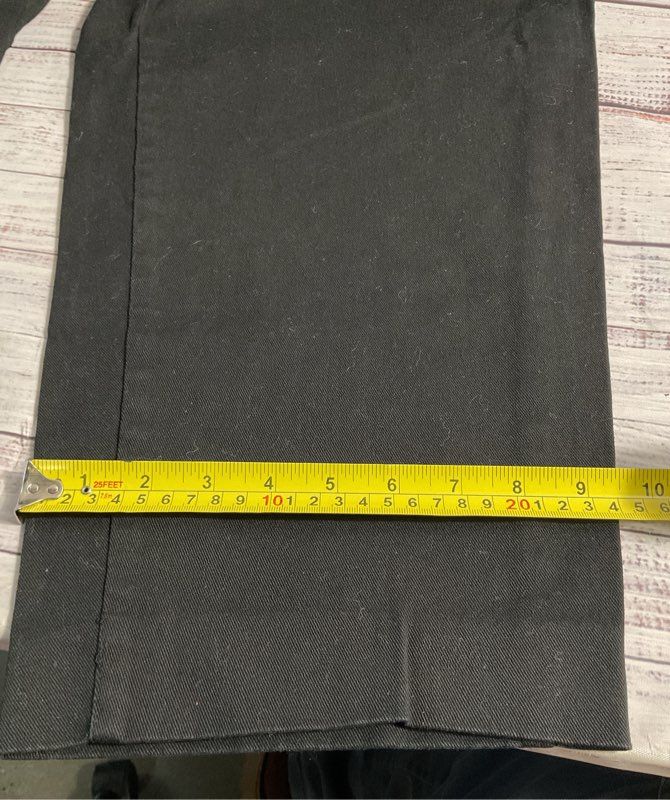 Amomento Women's Black Wide Tapered Leg Black Pants Women’s Size Small