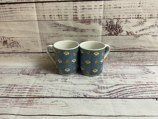 Villeroy & Boch Switch Ava Red/Blue Mugs [Set Of 5]