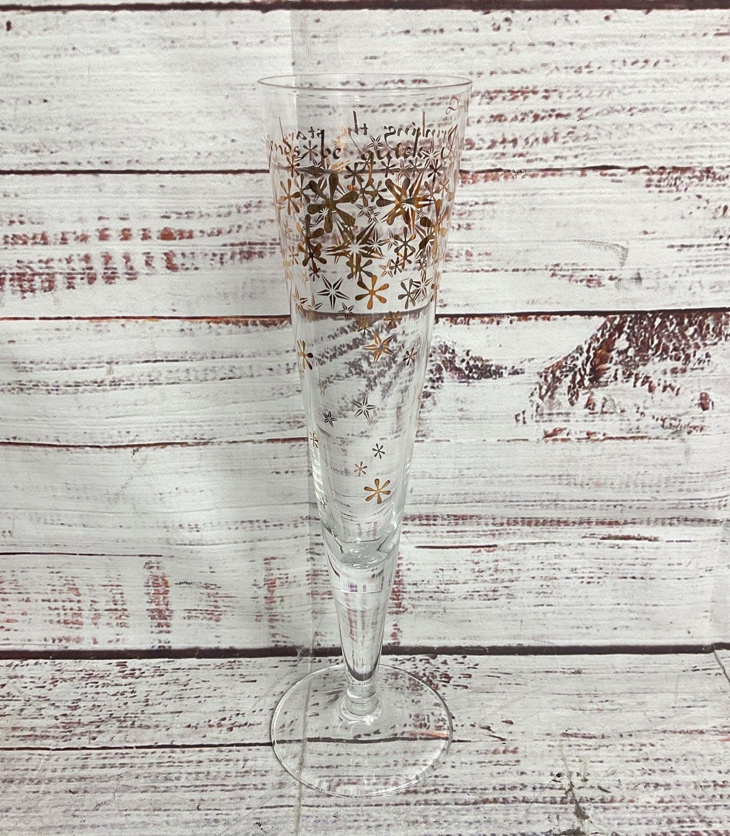 Ritzenhoff Goldnacht Champus Champagne Glass Clear