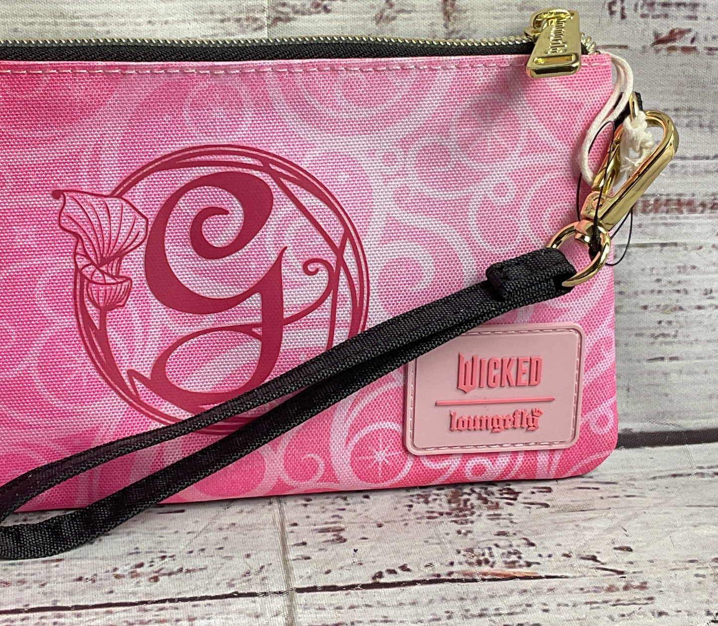 Loungefly Wicked Glinda Elphaba Wristlet Multicolor