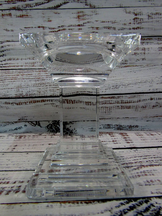 Waterford Metropolitan Crystal Pillar Candle Holder