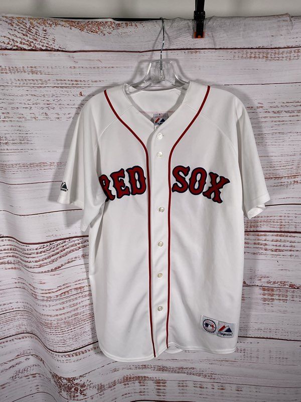 Majestic MLB Boston Red Sox Mike Lowell #25 Baseball Jersey Size M