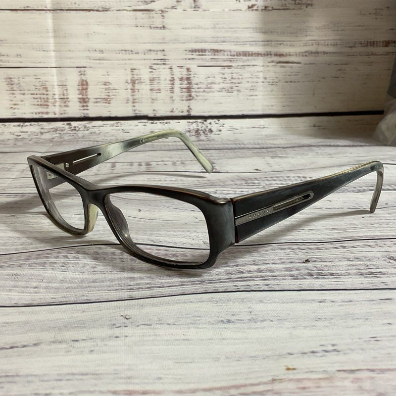 VTG. PRADA VPR171 Unisex Gray Eyeglass Frames- 52[ ]15 (FRAMES ONLY)
