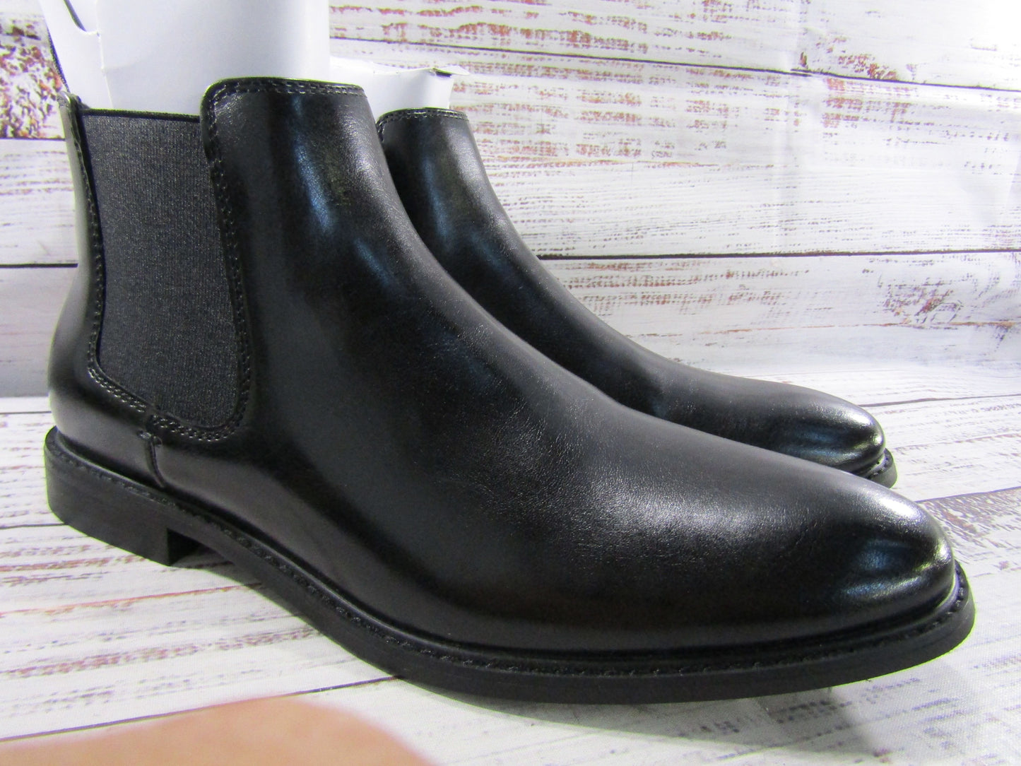 Mix No. 6 Aleder Men's Black Faux Leather Chelsea Boots Size 8.5