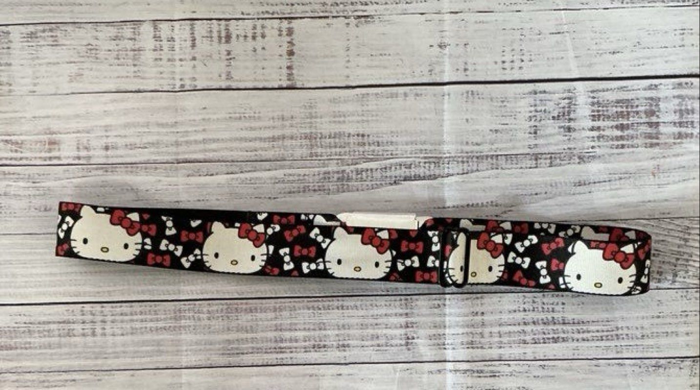 Women's Hello Kitty Seatbelt Style Belt Size OS