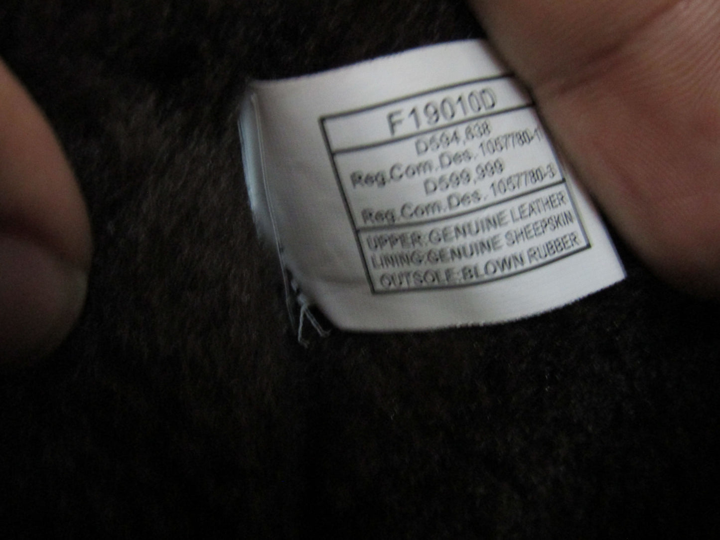 UGG Women's Brown Suede Shearling Boots Size 10