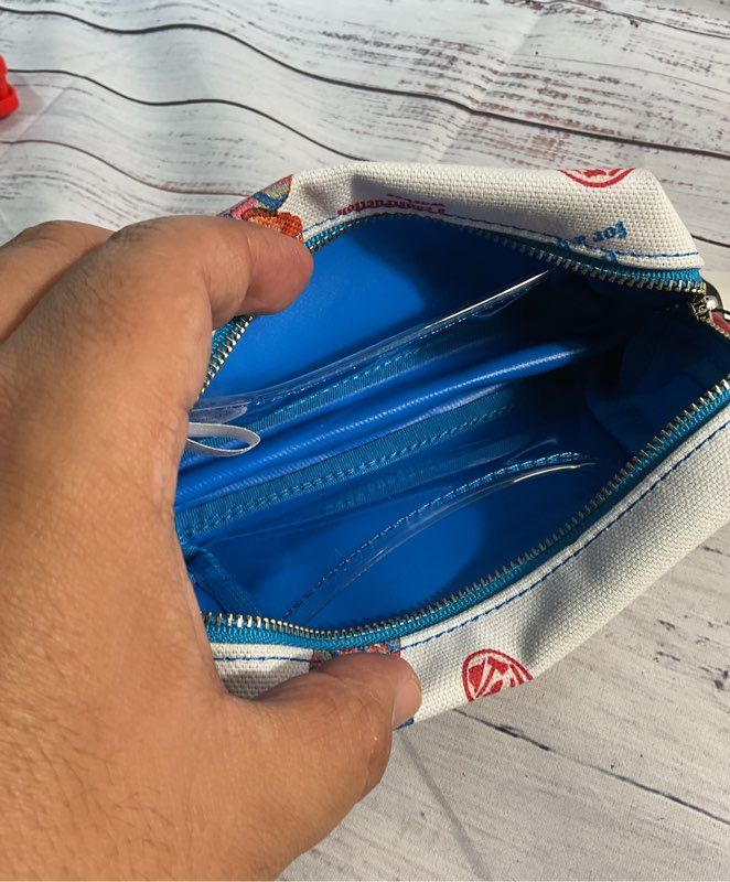 New Rare Medicom Toy Chucky " Child's Play Travel Bag White Small