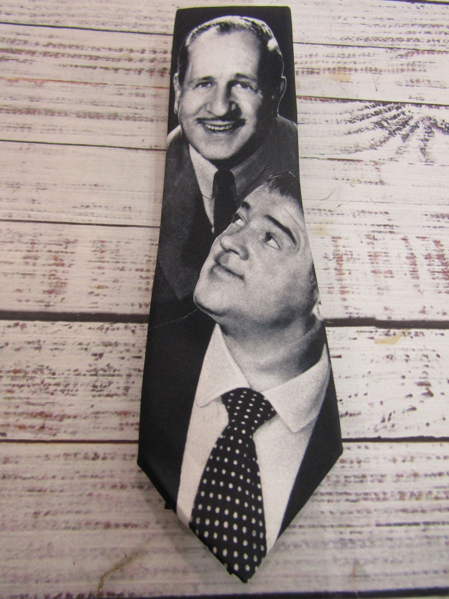 Vintage Ralph Marlin Abbott & Costello Novelty Tie