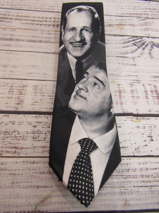 Vintage Ralph Marlin Abbott & Costello Novelty Tie