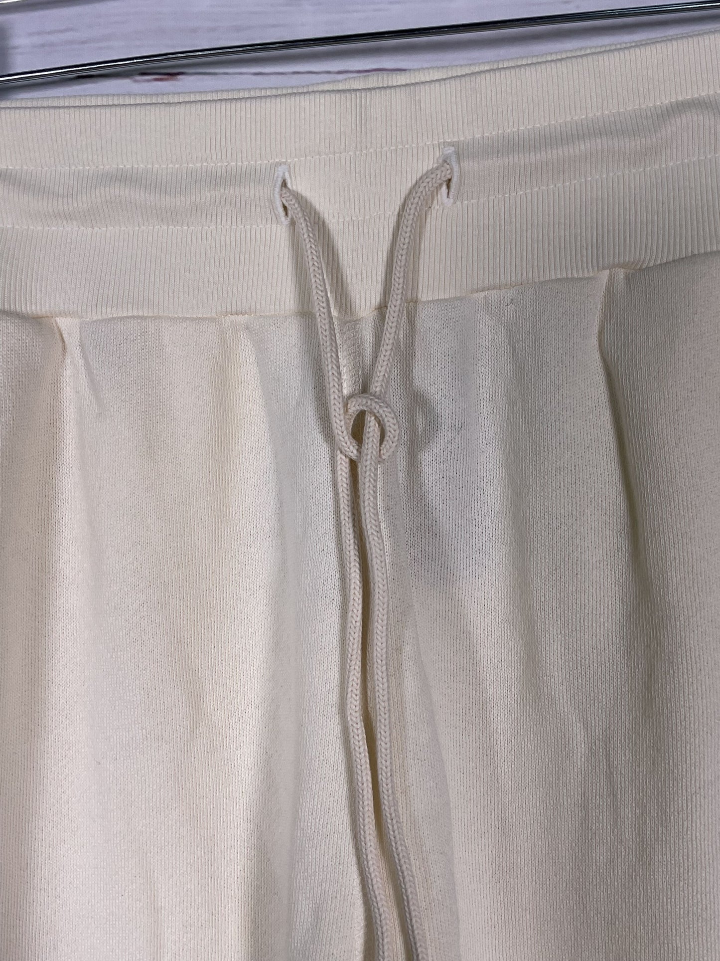 John Elliot Cream Drawstring Sweatpants - Size 4 NWT