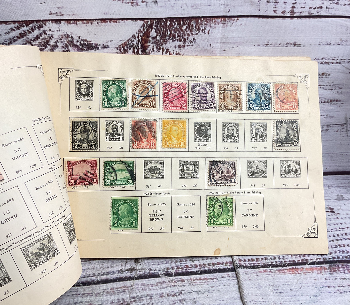 Collection of United States & International Lot of 3 Stamp Albums