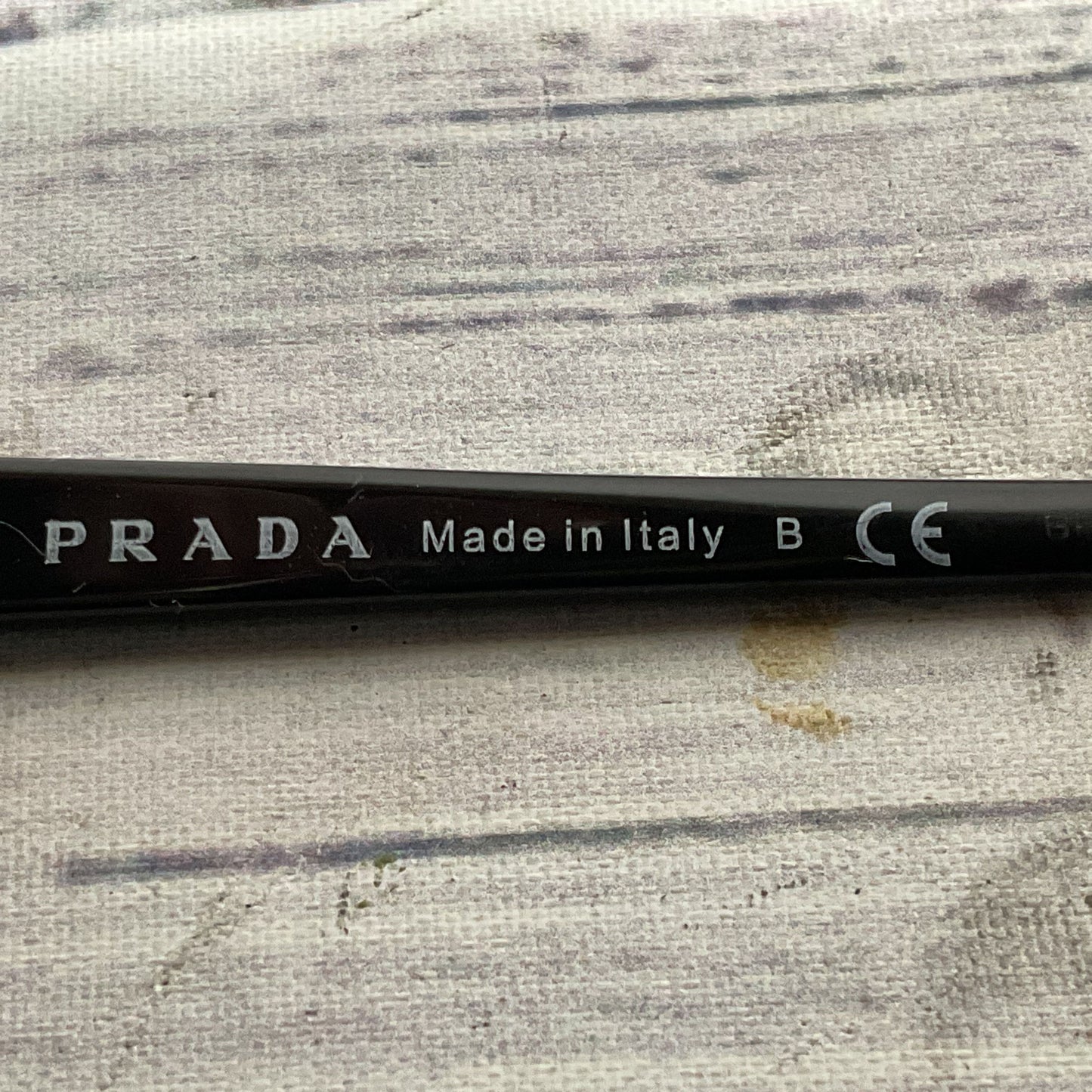 PRADA SPRO10 Women's Black Sunglasses with Case- 55[ ]17 140 (FRAMES ONLY)