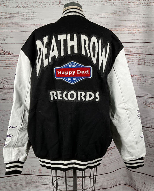 Happy Dad Death Row Varsity Jacket Multicolor 2X