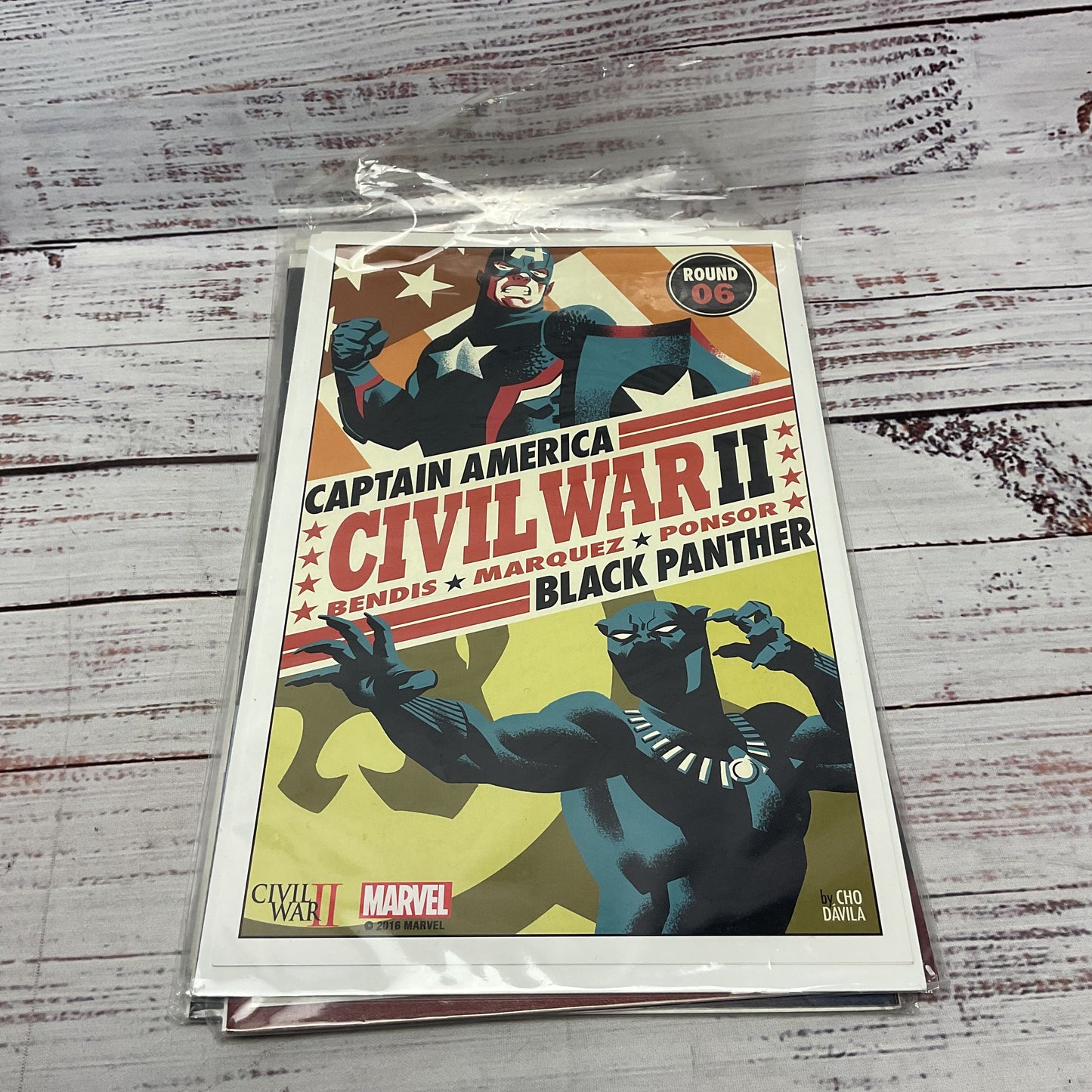 Captain America Marvel Captain America 2012 1-11+2003 17-18+Civil War II Poster