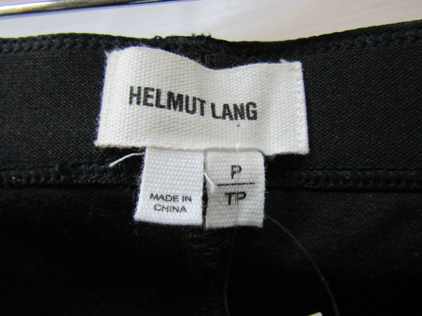 Helmut Lang Women's Black Skinny Pants Size P