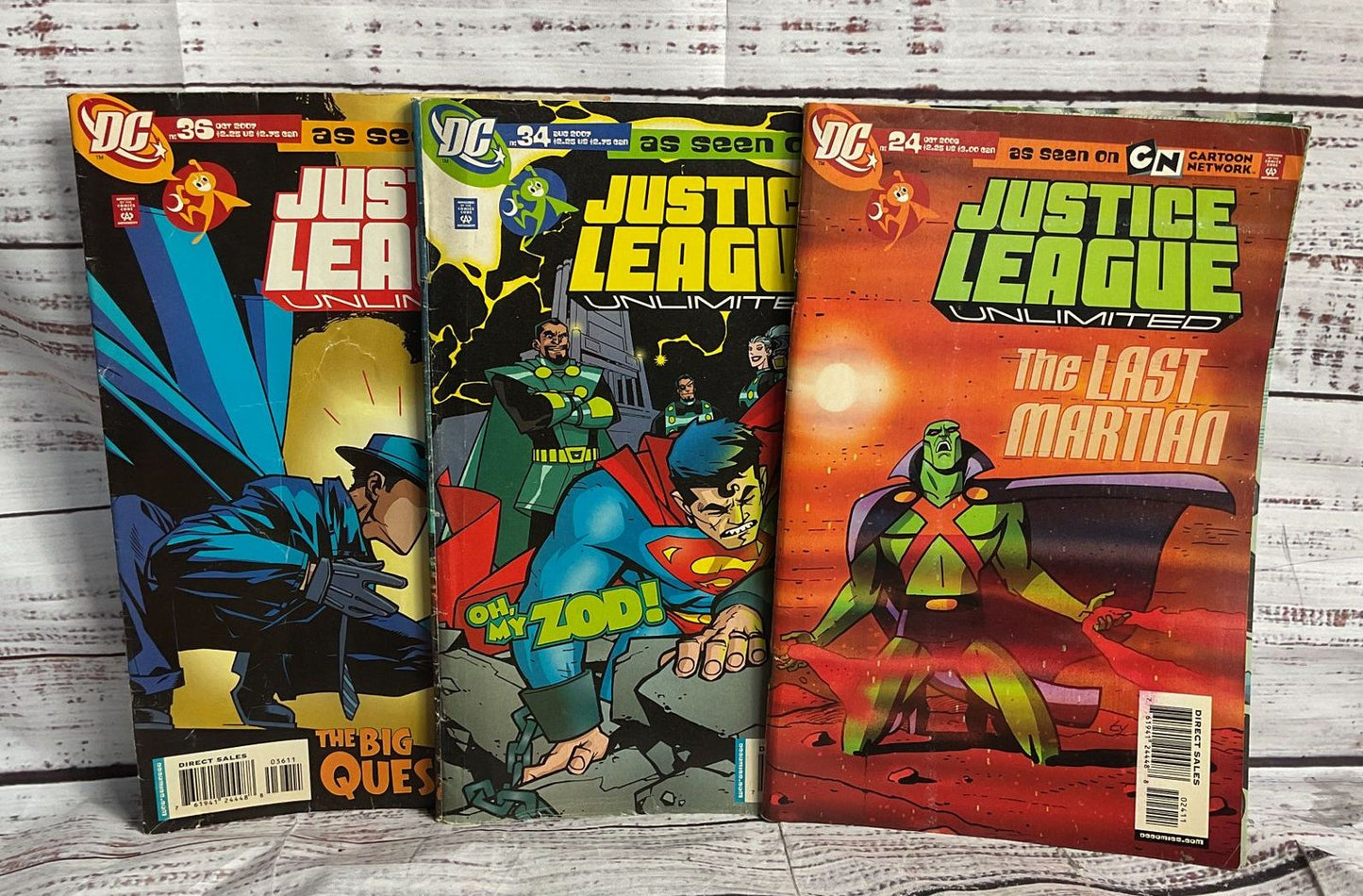 DC Comics Justice League Unlimited Lot of 13 Comic Book Collection