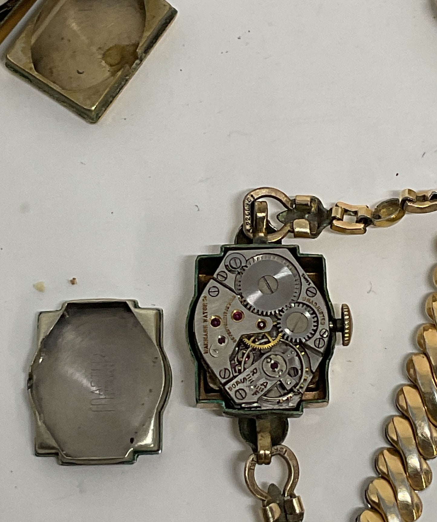 Lot 3 Vintage Watch BENRUS Wakmann Roymart Gold Plated