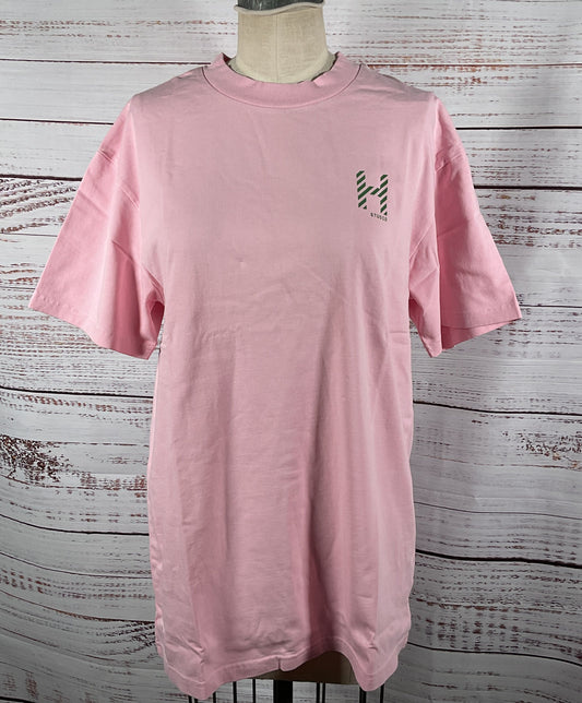 Here H Studio T Shirt Pink Large
