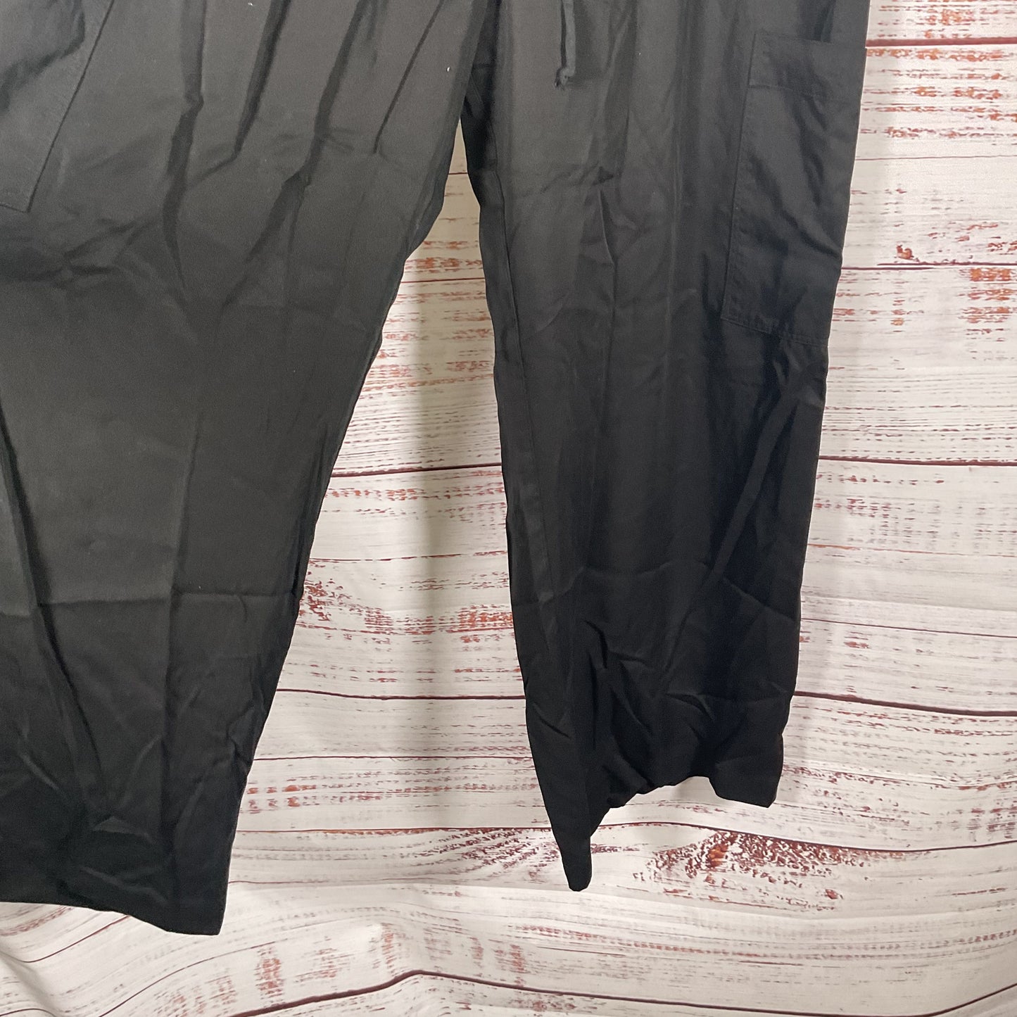 Reformation Black Ethan Twill Cargo Pants - Size 1X