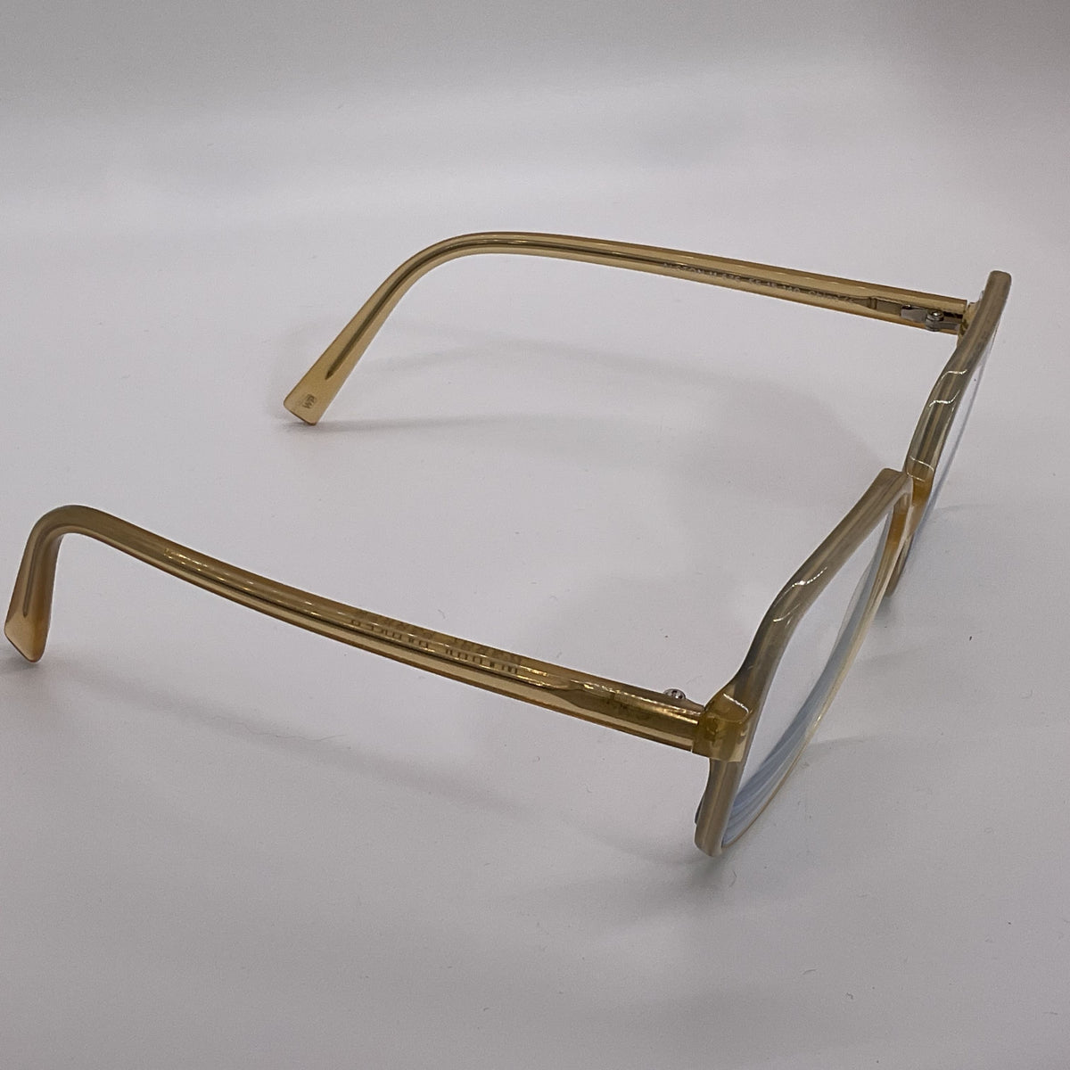 VTG. WARBY PARKER Alston Clear Tan Oversized Eyeglasses- 55[ ]15 140 FRAMES ONLY