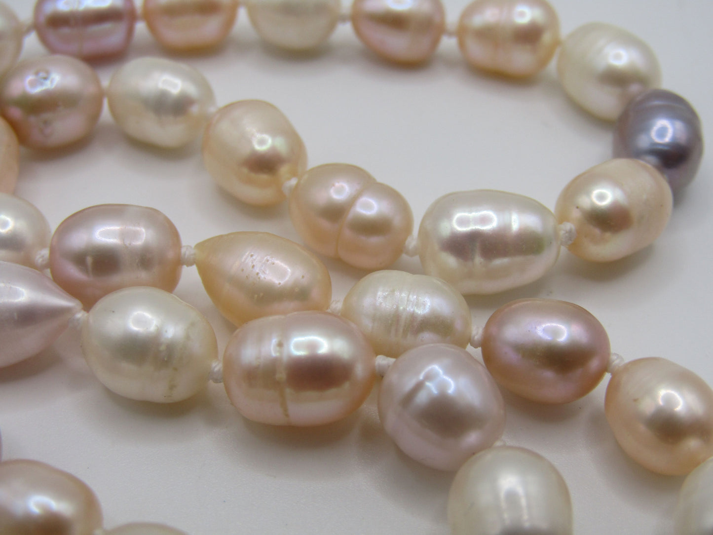 18" 7mm Freshwater Baroque Pearl Necklace