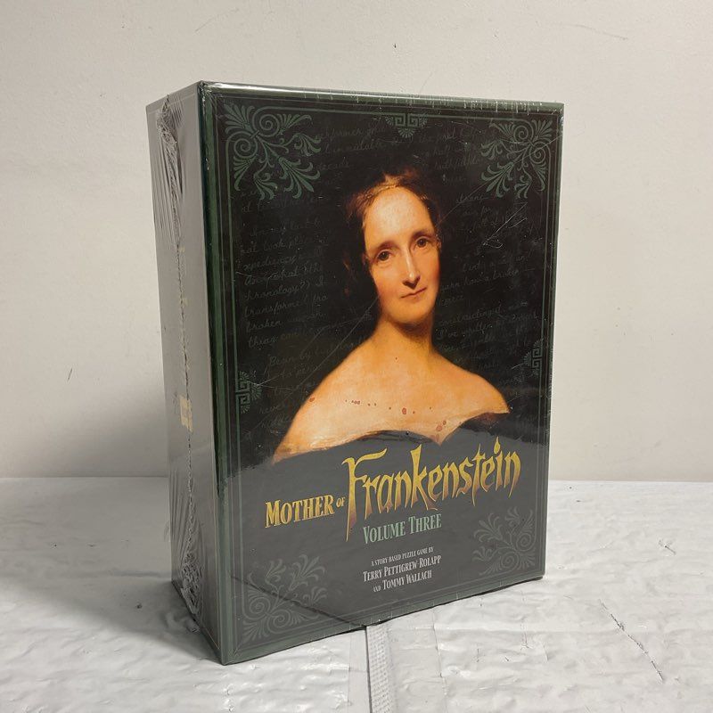 Mother Of Frankenstein Kickstarter Puzzle Board Game Volume 3 SEALED w/ DAMAGE