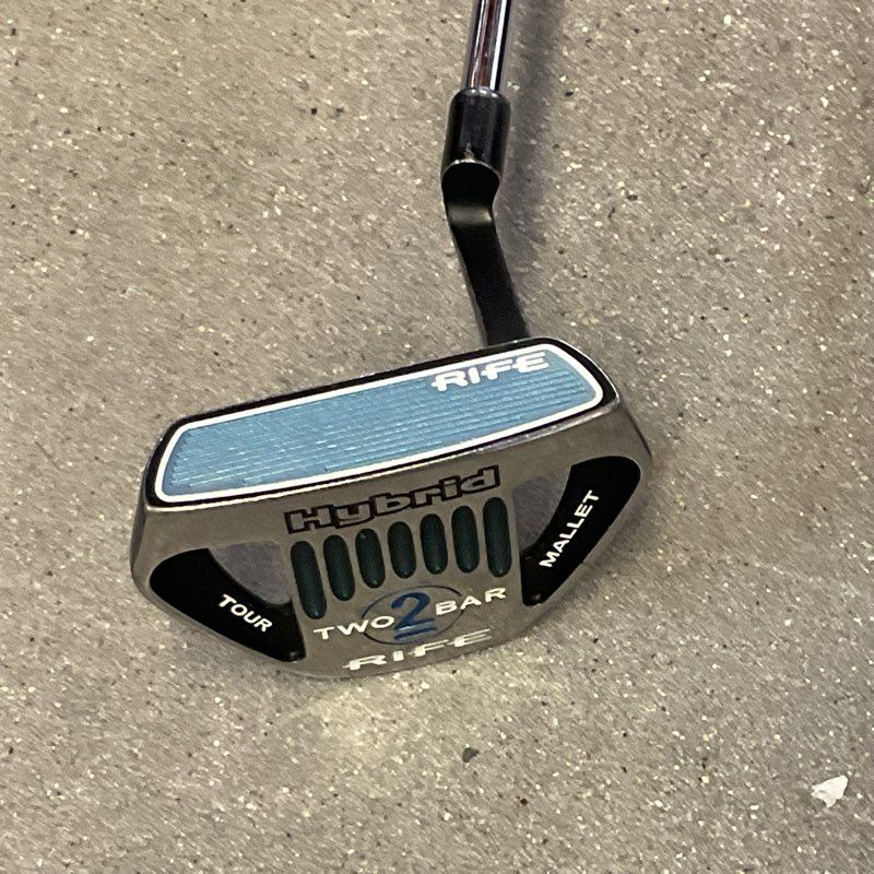 RIFE 2 Bar Hybrid Tour Mallet RH Putter- 34.5"