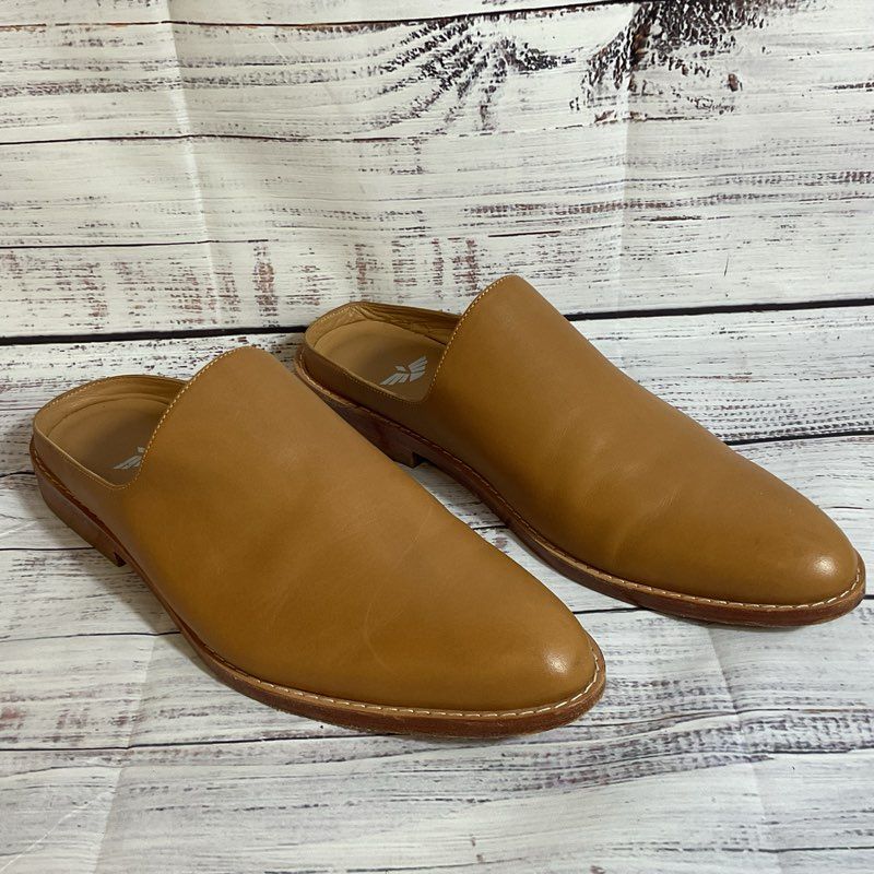 FORTRESS Adra Women's Caramel Mule Slides Shoes- SZ 40/ 10 US