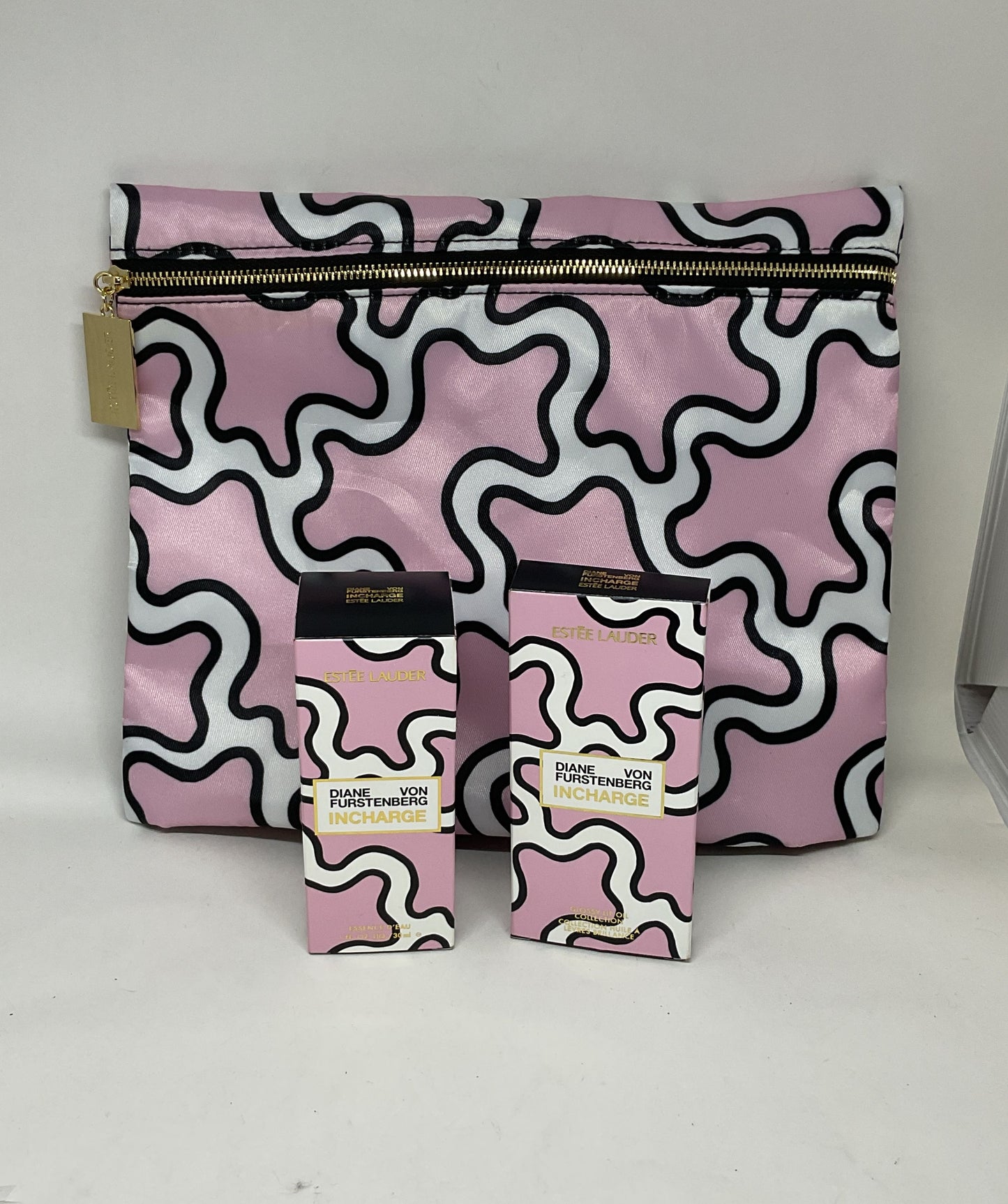 Estee Lauder Diane Von Furstenberg Glossy Lip Oil Essence Fragrance Gift Set