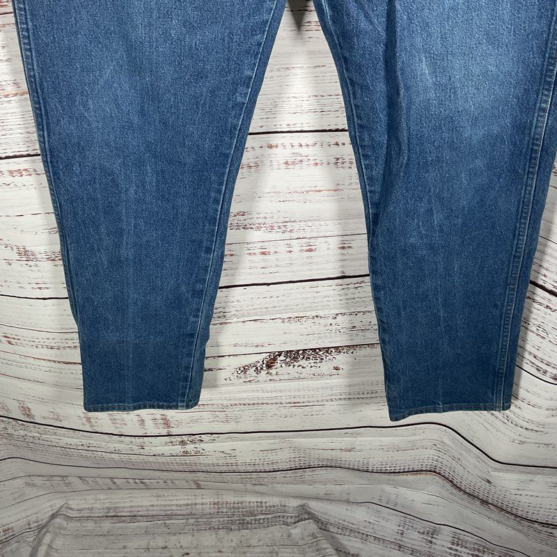 VTG Wrangler Custom Screenprint White Mercedes Car Graphic Jeans Men Size 36x34