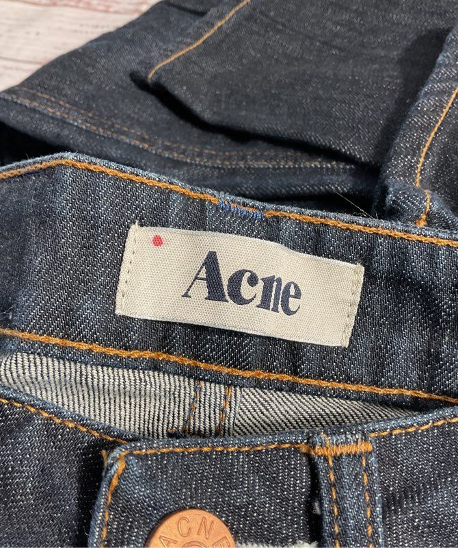 ACNE STUDIOS Women's Indigo Denim Jeans Size 25