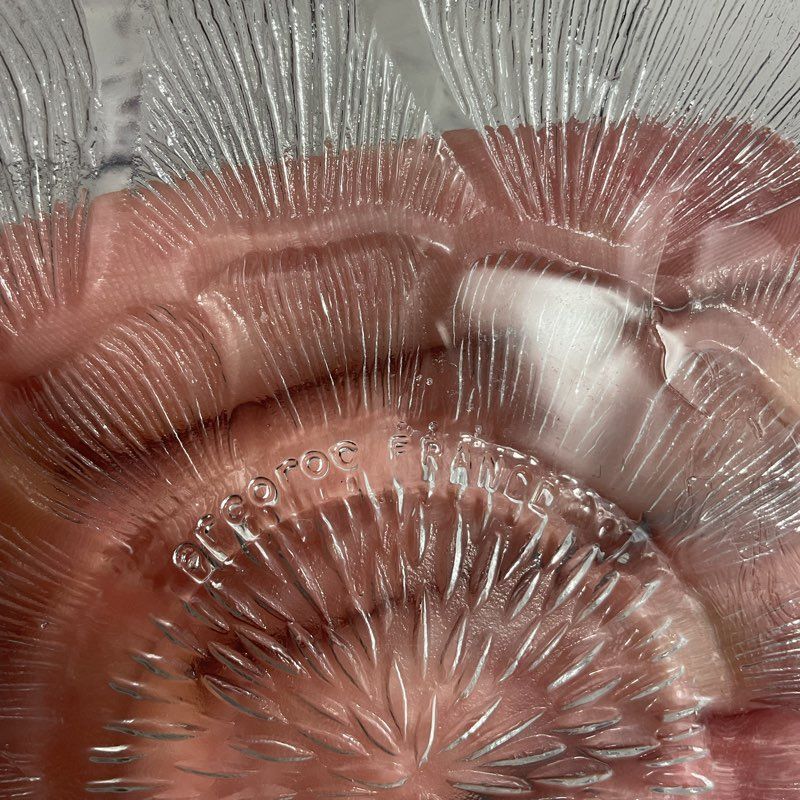 Arcoroc Fleur 8 Pc. Glass Saucer Set