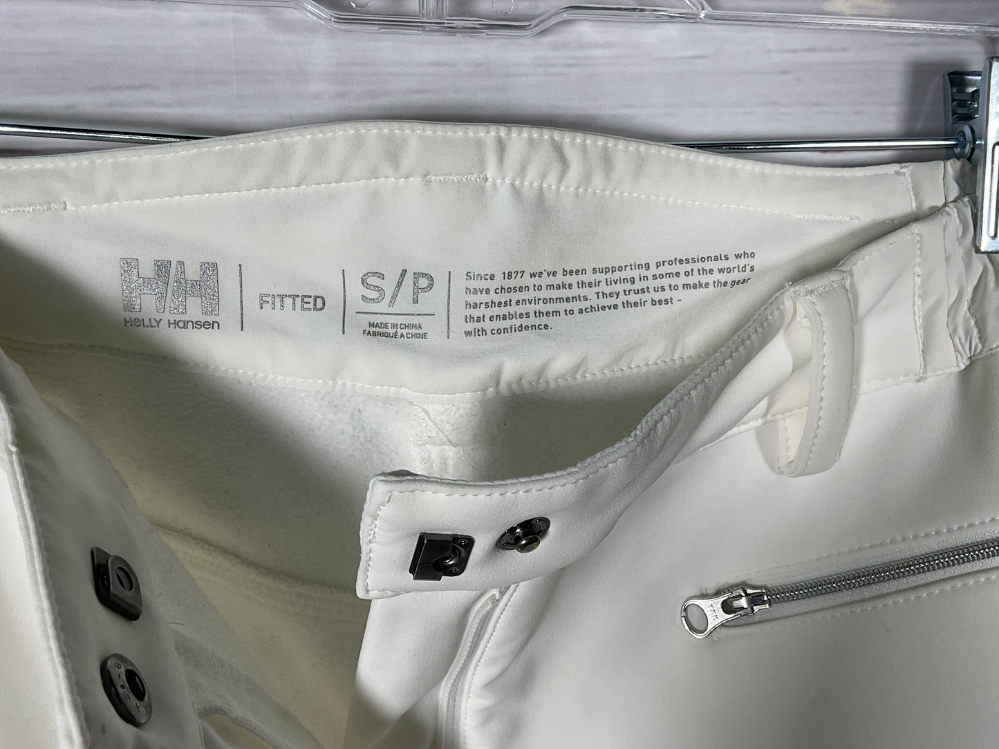 Helly Hansen White Fitted Ski Pants - Size S