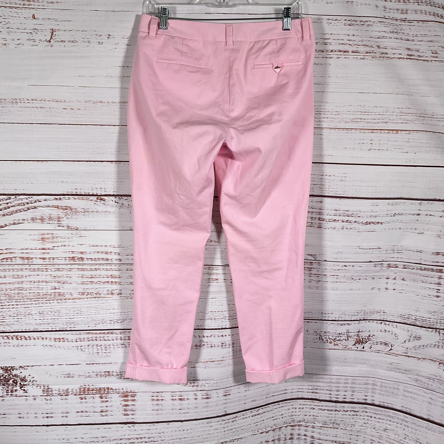 Brooks Brothers Red Fleece Pink Chino Style Trousers Pants - Size 4