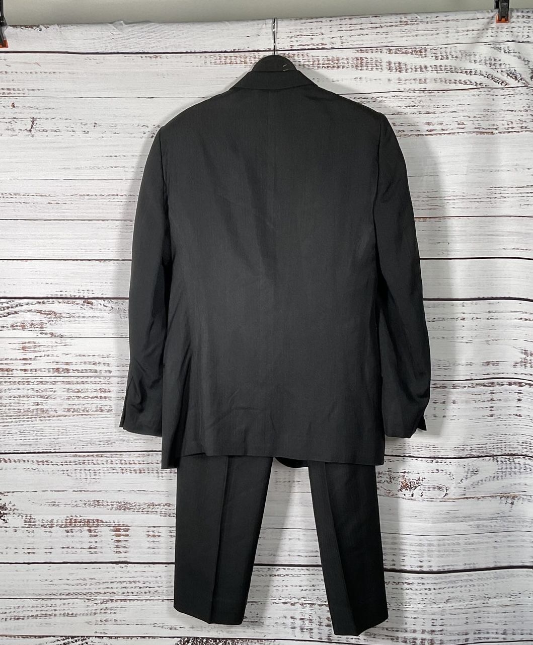 Armani Collezioni Black Men's Italian Sports Coat and Pants Set -Size 44 Regular