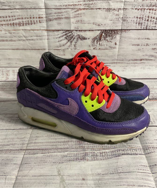 Nike Air Max 90 Exotic Animal Pack - Violet Blend Size 6 Men's