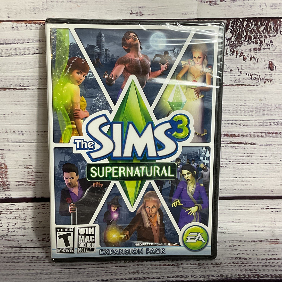 NEW SEALED The Sims 3 Supernatural Expansion Pack PC/Mac DVD-ROM Game EA