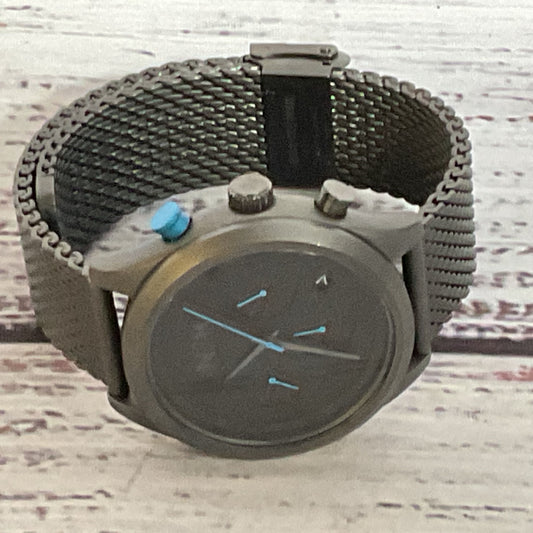 NYJAH HUSTON X MVMT Chrono Gunmetal Date Stainless Watch