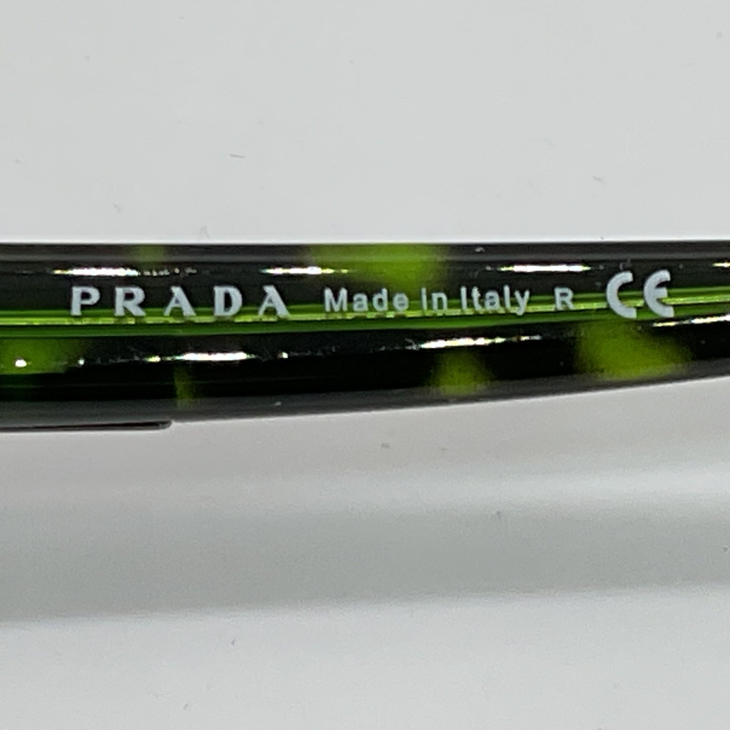 PRADA VPR61P Green Tortoise Eyeglasses 53[ ]16 140 (FRAMES ONLY)