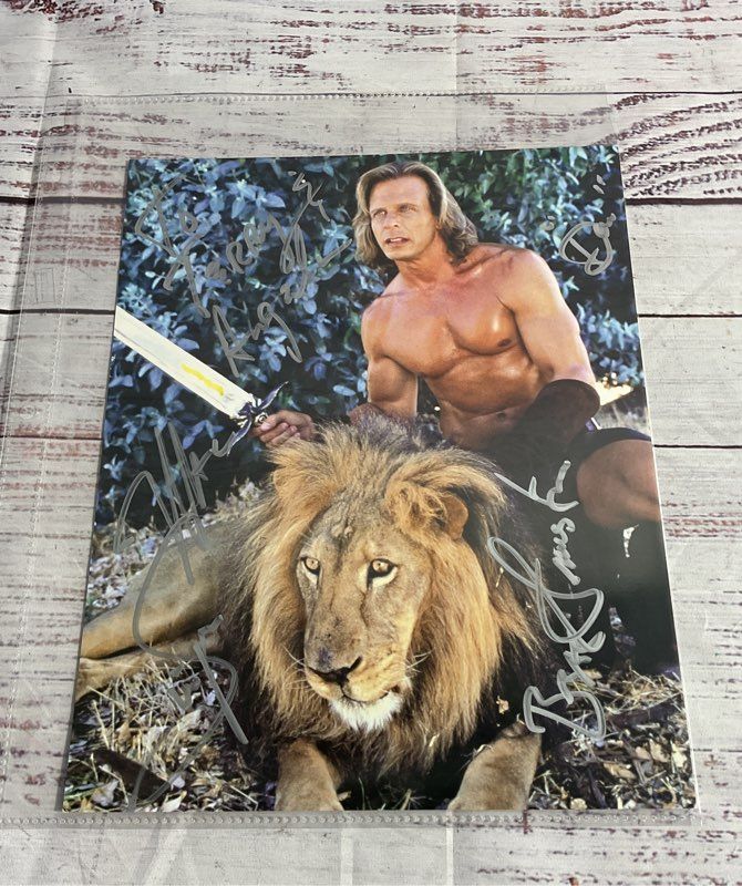 Marc Singer Autograph The Beastmaster Photo 8x10 Signed