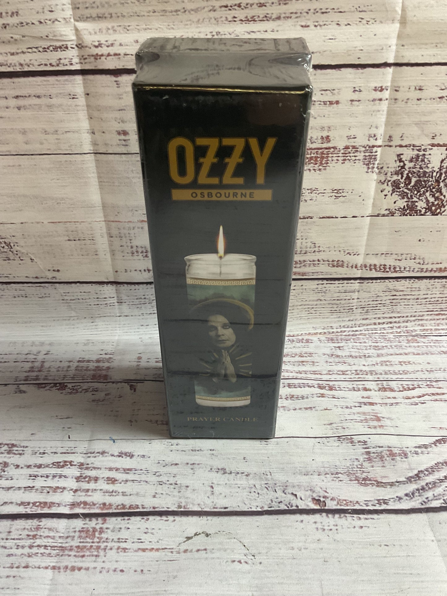 Ozzy Osbourne Prayer Candle Sealed Merch