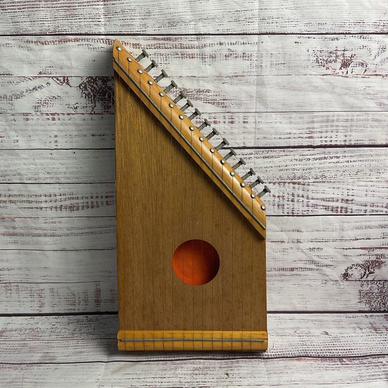 15 String Handmade Arpa Magica Wooden Hand Harp *Missing String*