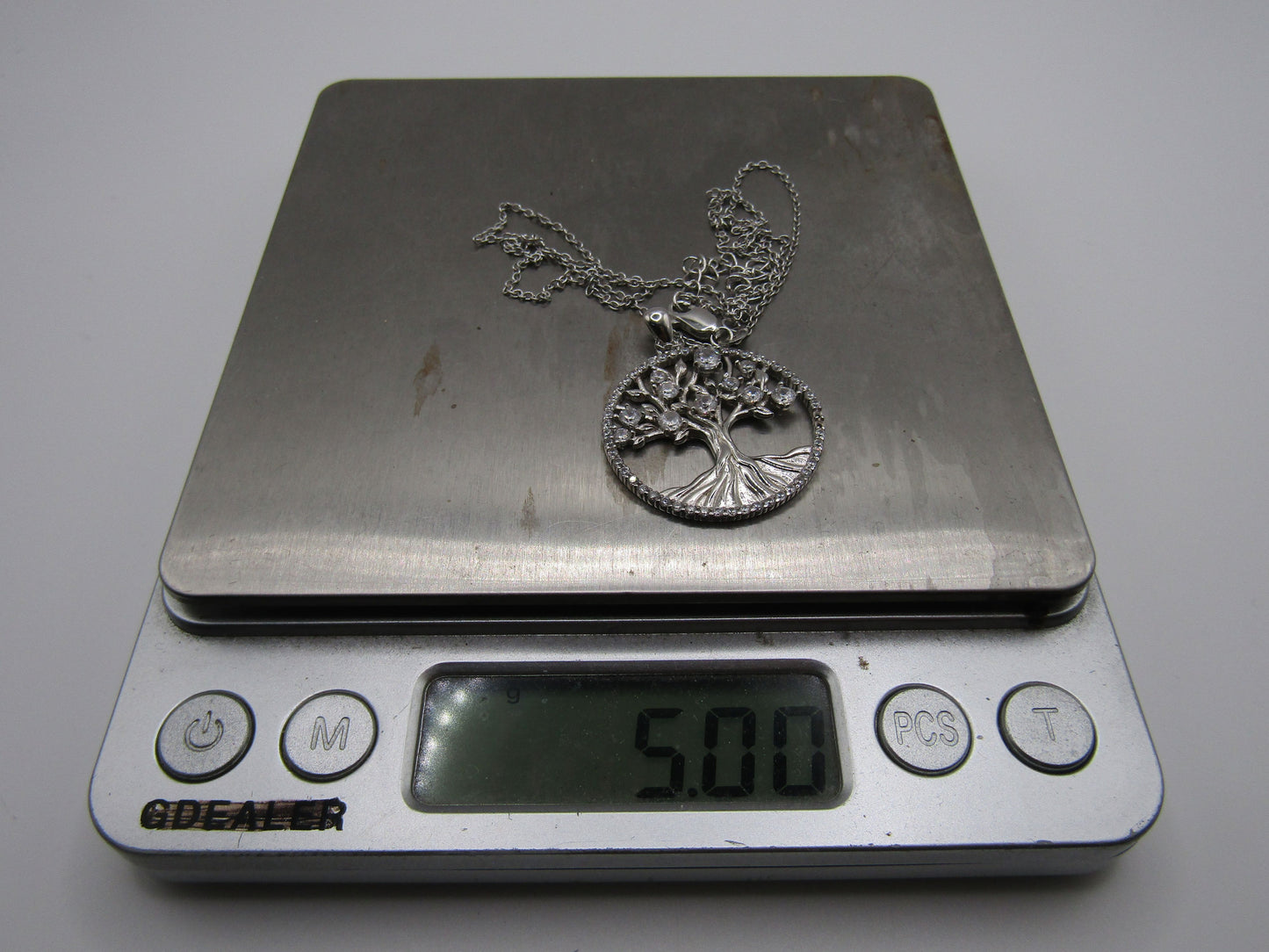 Sterling Silver Tree of Life Pendant Necklace