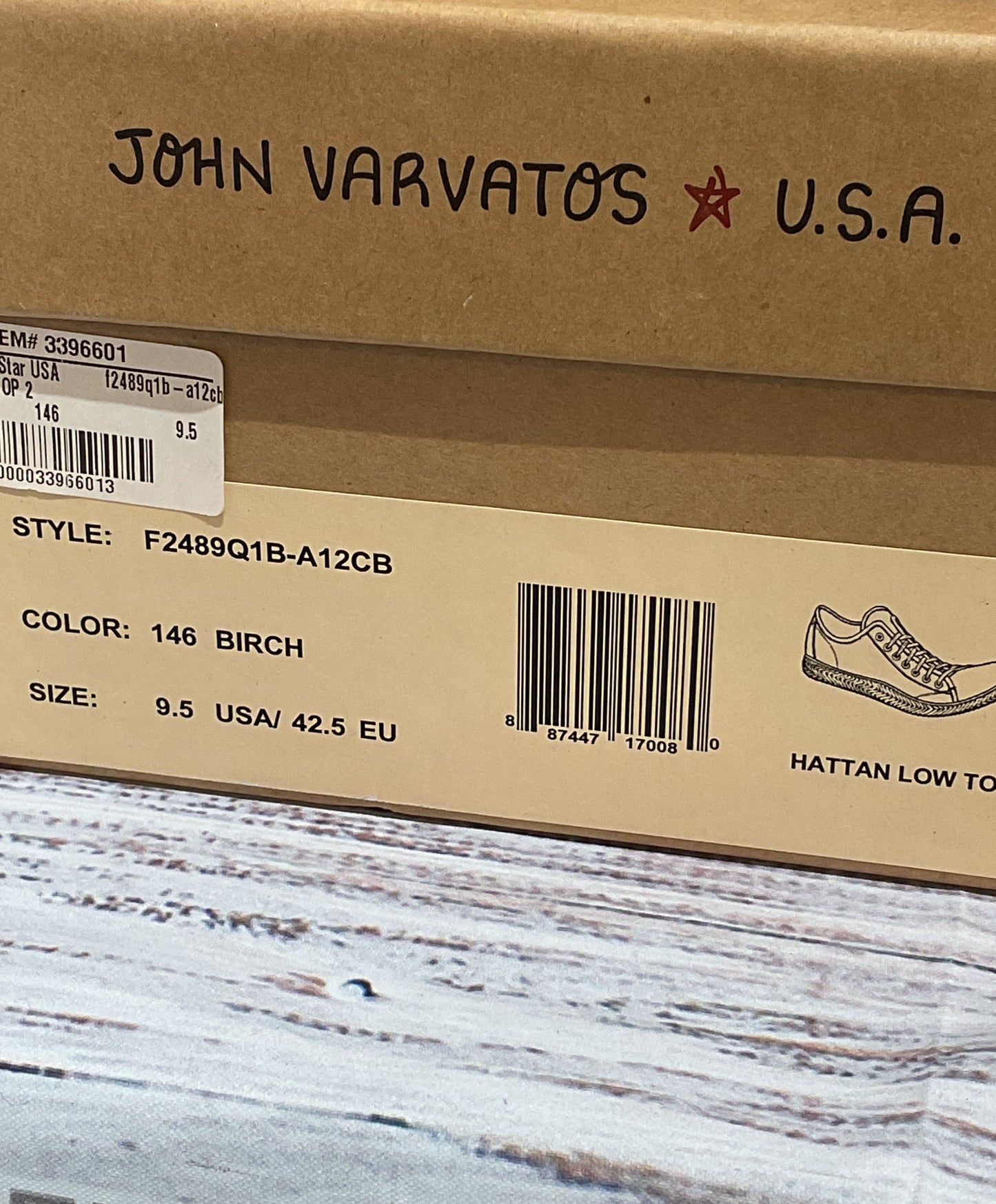John Varvatos Suede Hattan Low Top Sneakers Birch 9.5