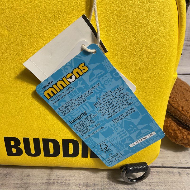 NWT Loungefly X Minions Big Face Universal Studios Rare Mini Backpack 2026