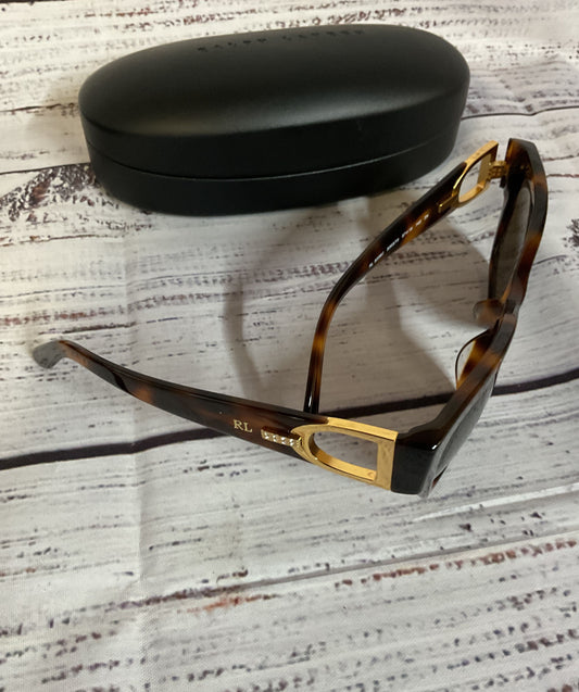 Ralph Lauren RL 8206U 140 Tortoise Sunglasses Gold Accent