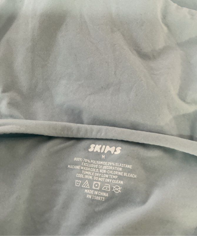 NWT Women's Skims Sleeveless Bodysuit in Sky Size M