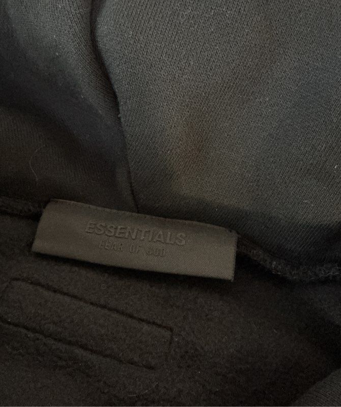 Men's Fear of God Black Hoodie Size L