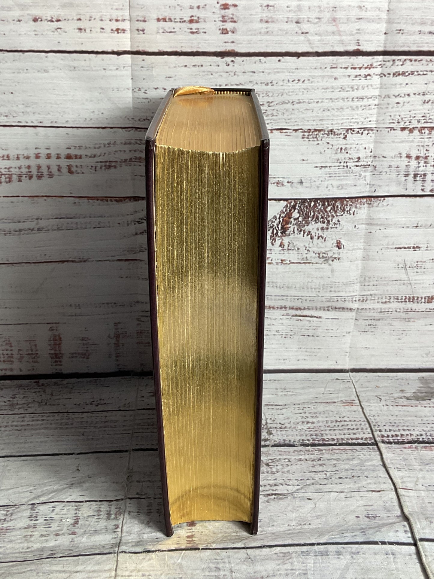 Homer The Iliad and The Odyssey Leather Hardcover Book