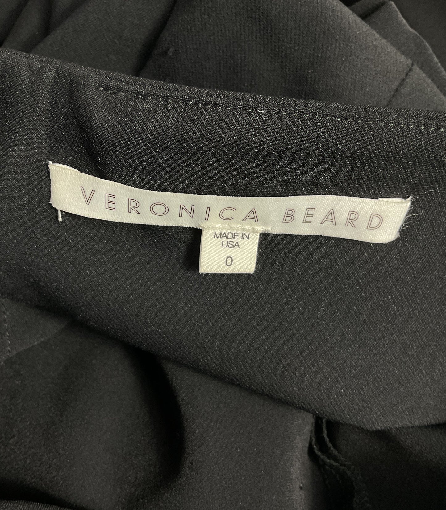 Veronica Beard Scuba Slim-Fit Pants Black 0